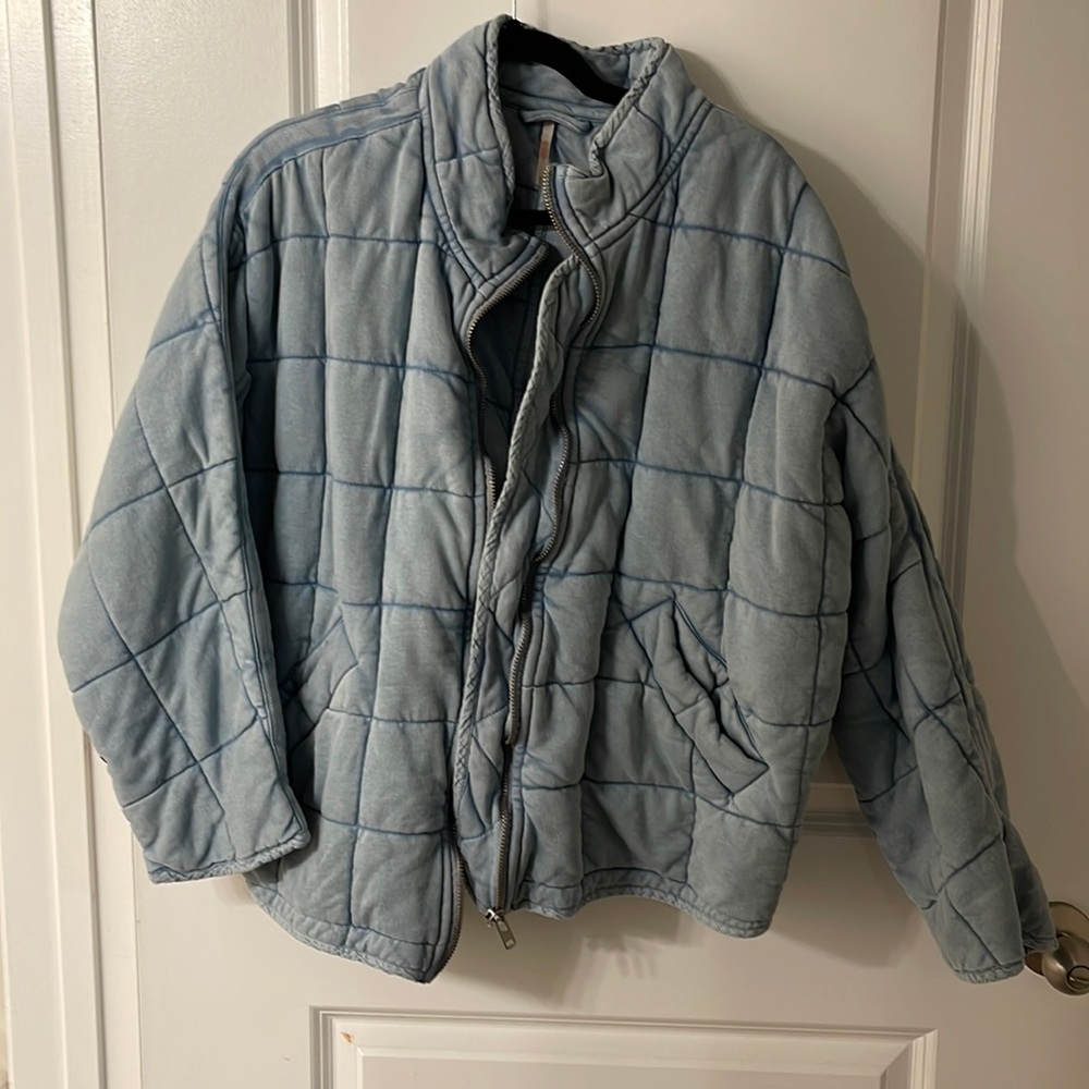 blue free people dolman